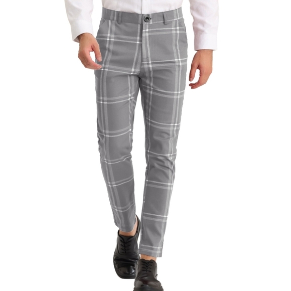 LARS Amadeus mens checked pants sz. 38 NWT - Picture 1 of 3